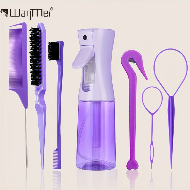 Hair Care Spray - 7pc/set Peralatan Profesional Tata Rambut Termasuk