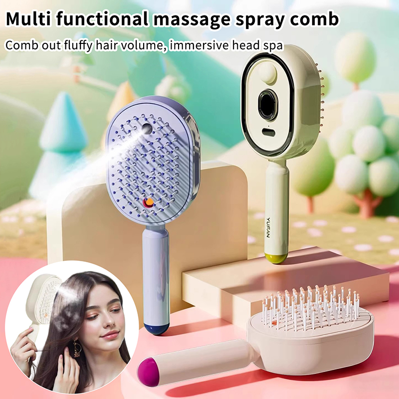 Hair Care Essential Oil - Sisir Pijat Multifungsi, Pijat Kulit Kepala