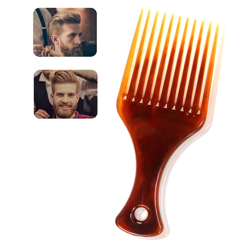 Afro Pick Comb - Sikat gigi lebar sisir pilih garpu