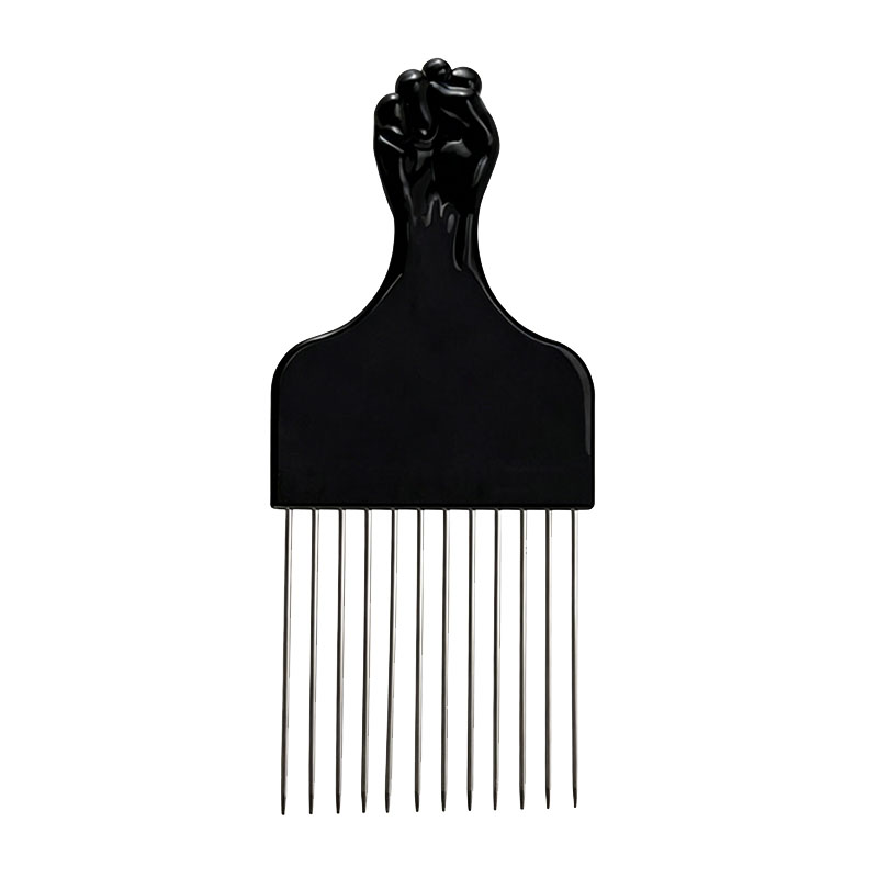 Afro Pick Comb - Sisir Afro Profesional Bergigi Lebar Baru,