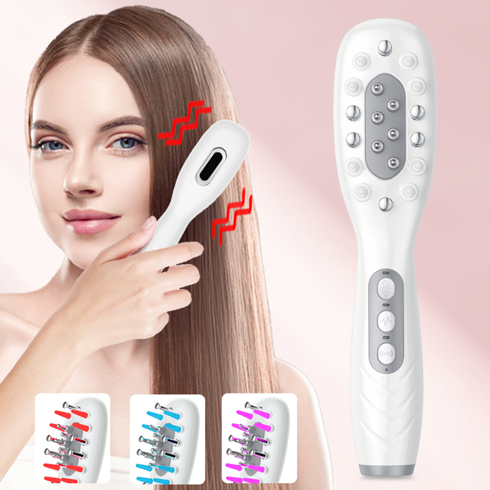 Hair Care Essential Oil - Sisir Penumbuh Rambut Elektrik Aplikator Minyak