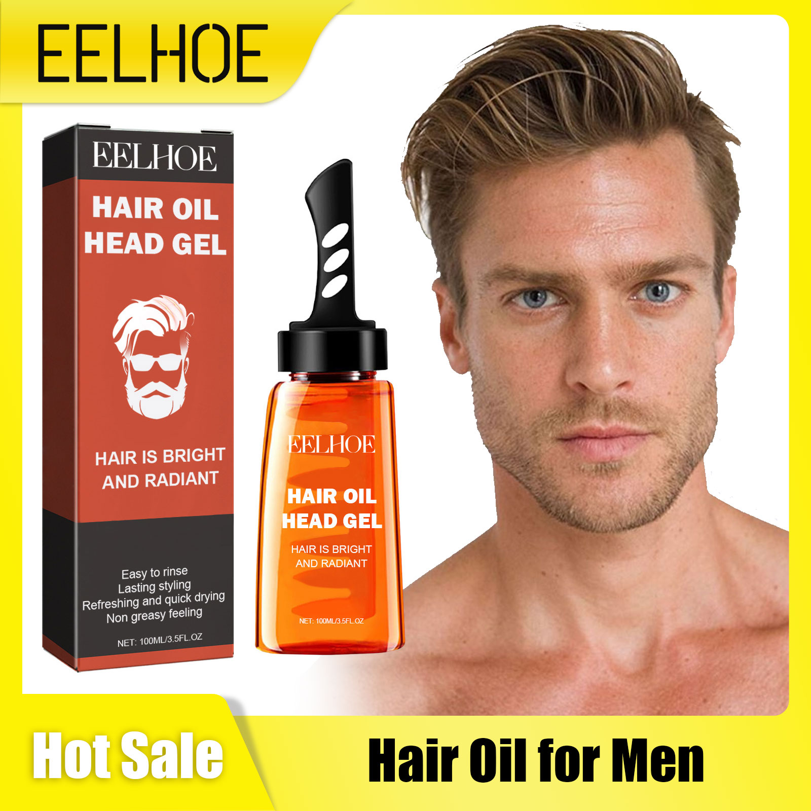 Hair Care Long Hair - EELHOE 2 in 1 Lilin Rambut