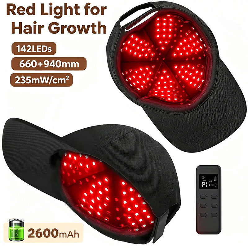 Hair Care Nutrition - Topi Terapi Cahaya Merah LED untuk