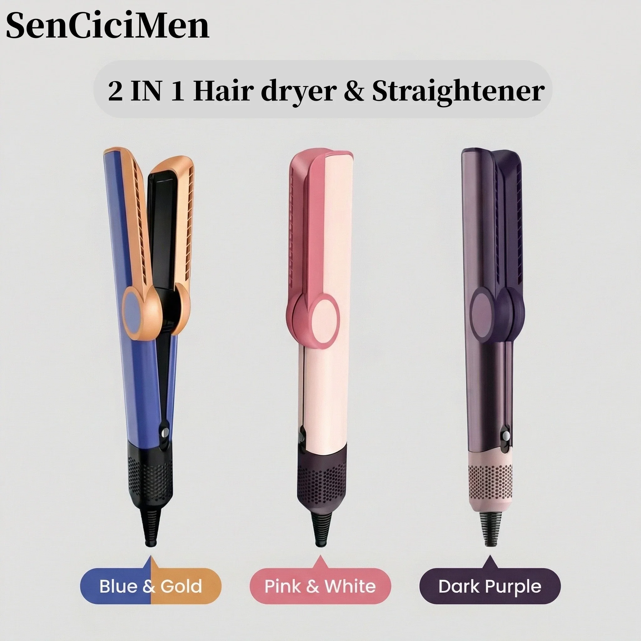 Hair Care Long Hair - SenCiciMen 2 in 1 Pengering &