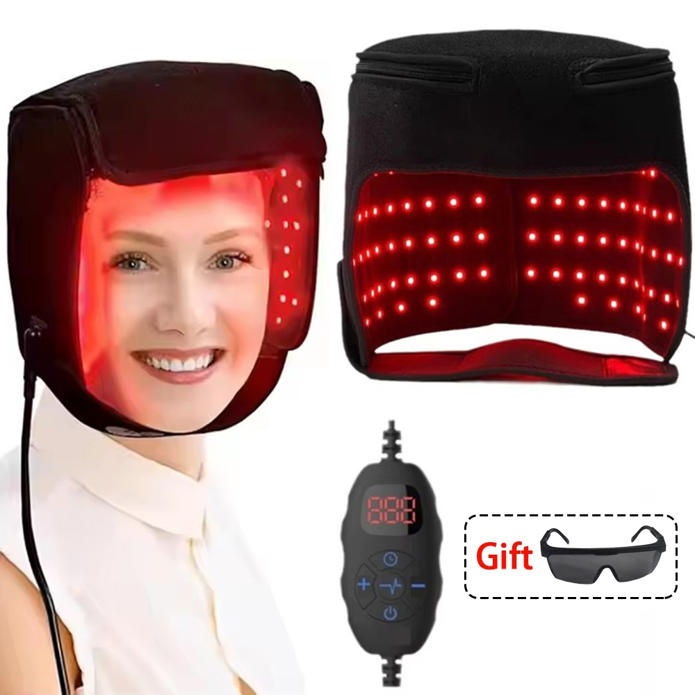 Hair Care Nutrition - Topi Terapi Lampu Merah LED untuk