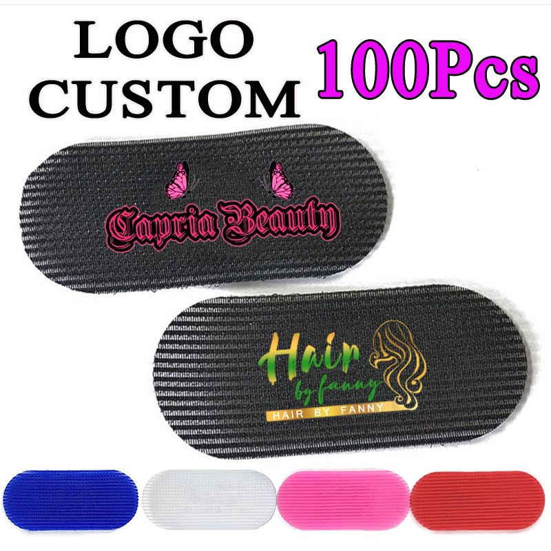 Hair Care Logo - Pegangan Rambut 100 Buah Logo Kustom