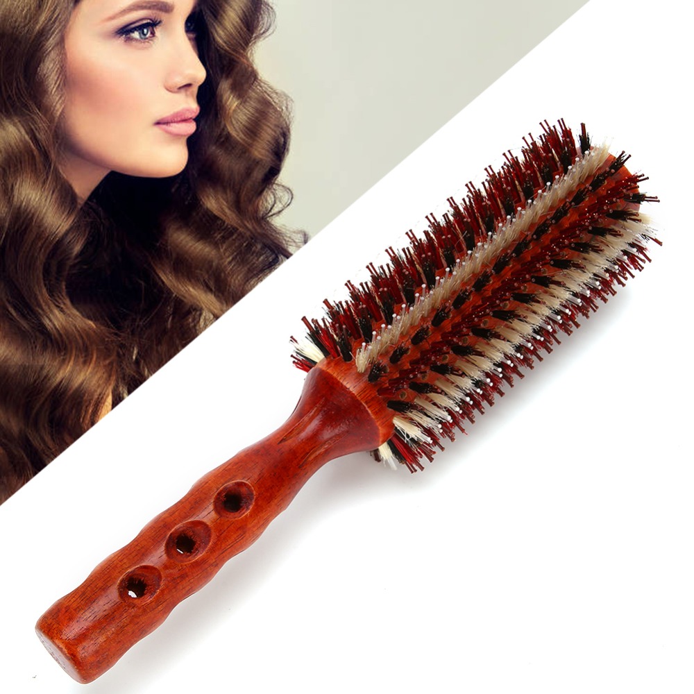 Hair Care For Curly Dry Hair - Perawatan Rambut Keriting Sikat Rambut Bulat