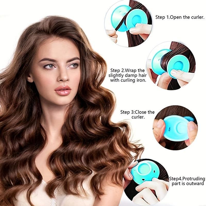 Hair Care For Curly Dry Hair - 10 pcs alat pengeriting rambut Magic