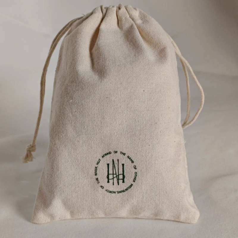 Hair Care Logo - Tas Hadiah Katun Alami Riasan Cantik