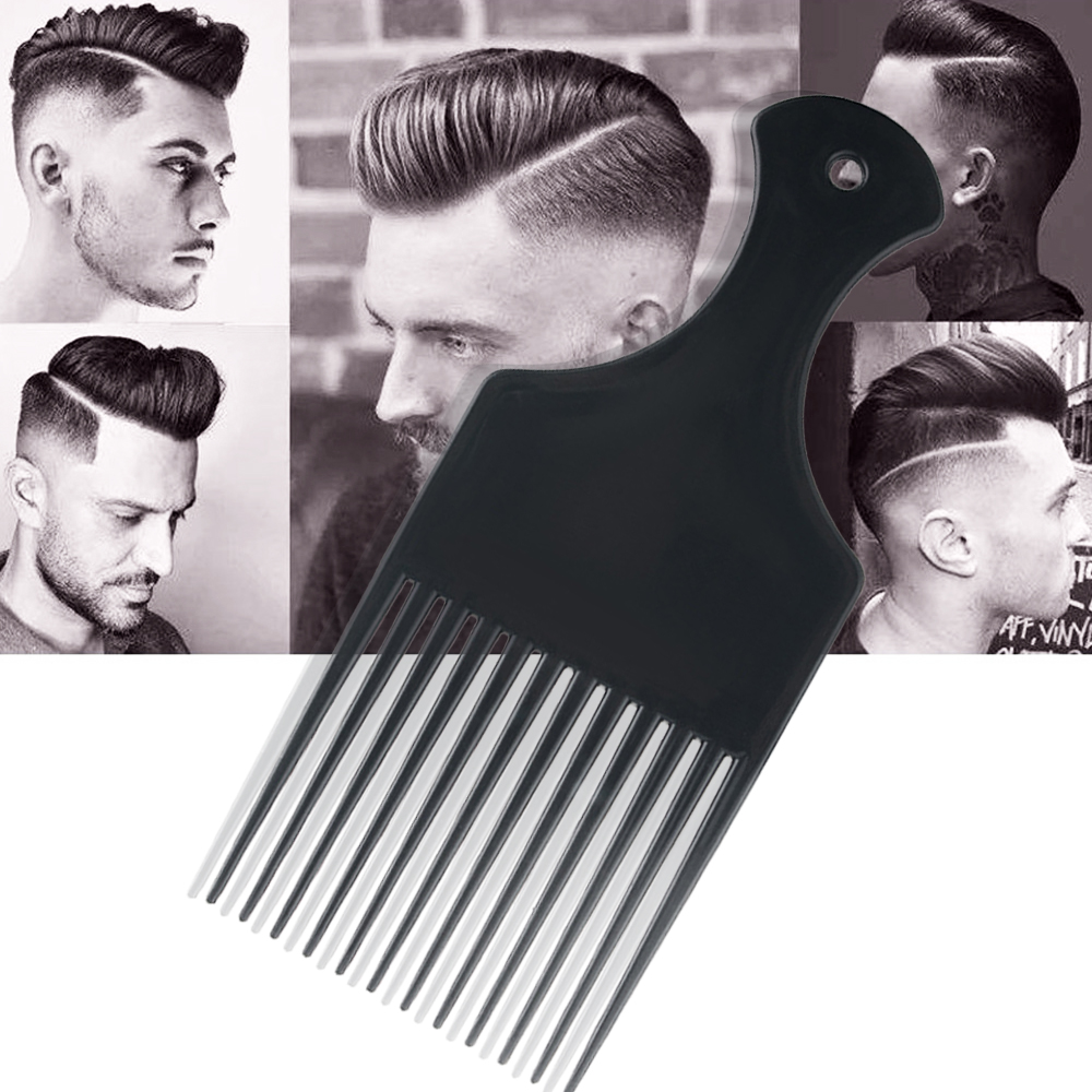 Afro Pick Comb - Sisir Afro Pick Bergigi Lebar untuk