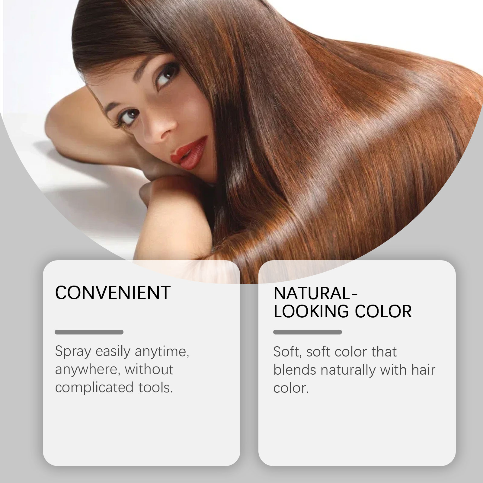 Semprotan Pewarna Rambut Semen - Hair Care Herbal Products ulasan dan harga