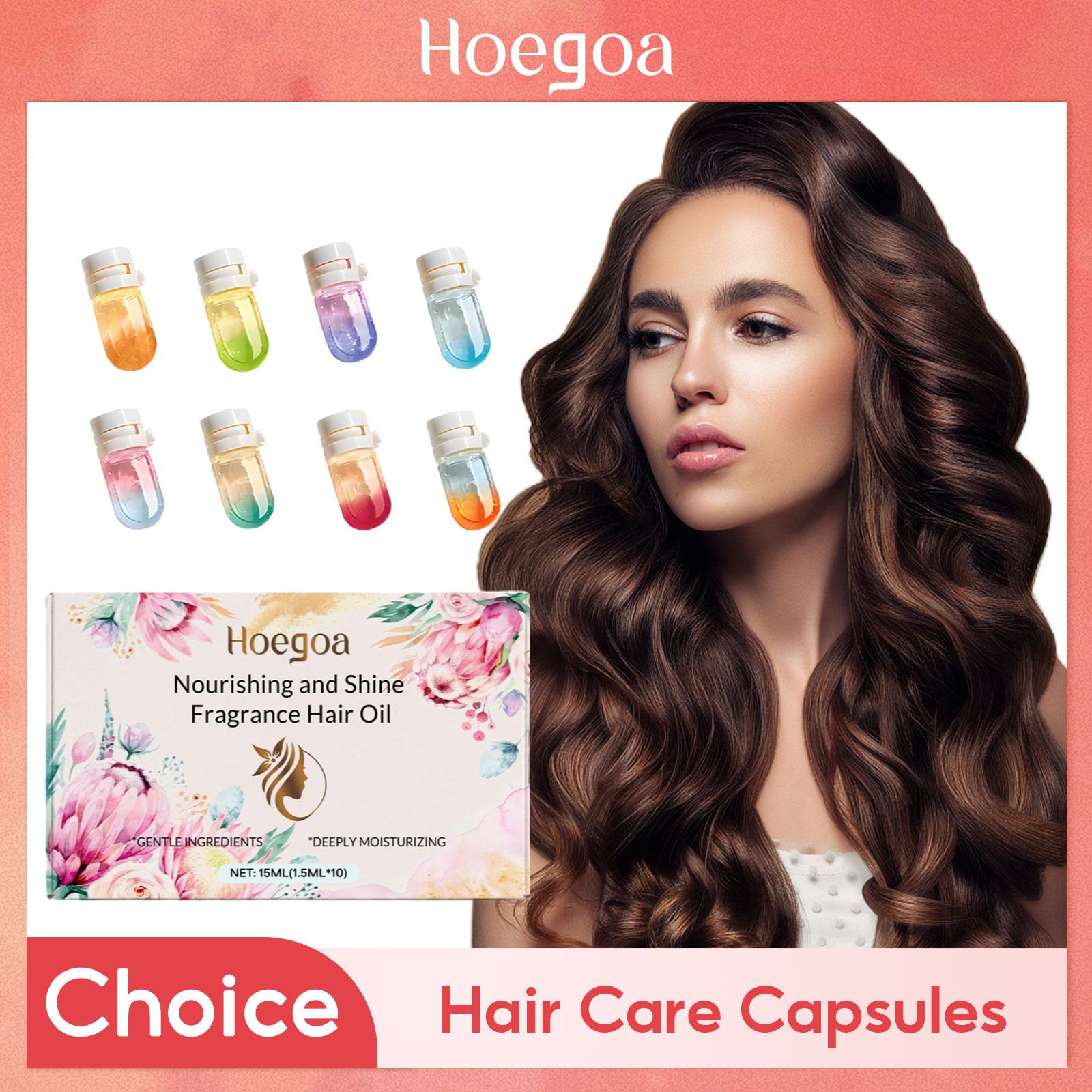 Kapsul Minyak Esensial Rambut  - Hair Care For Curly Dry Hair ulasan dan harga