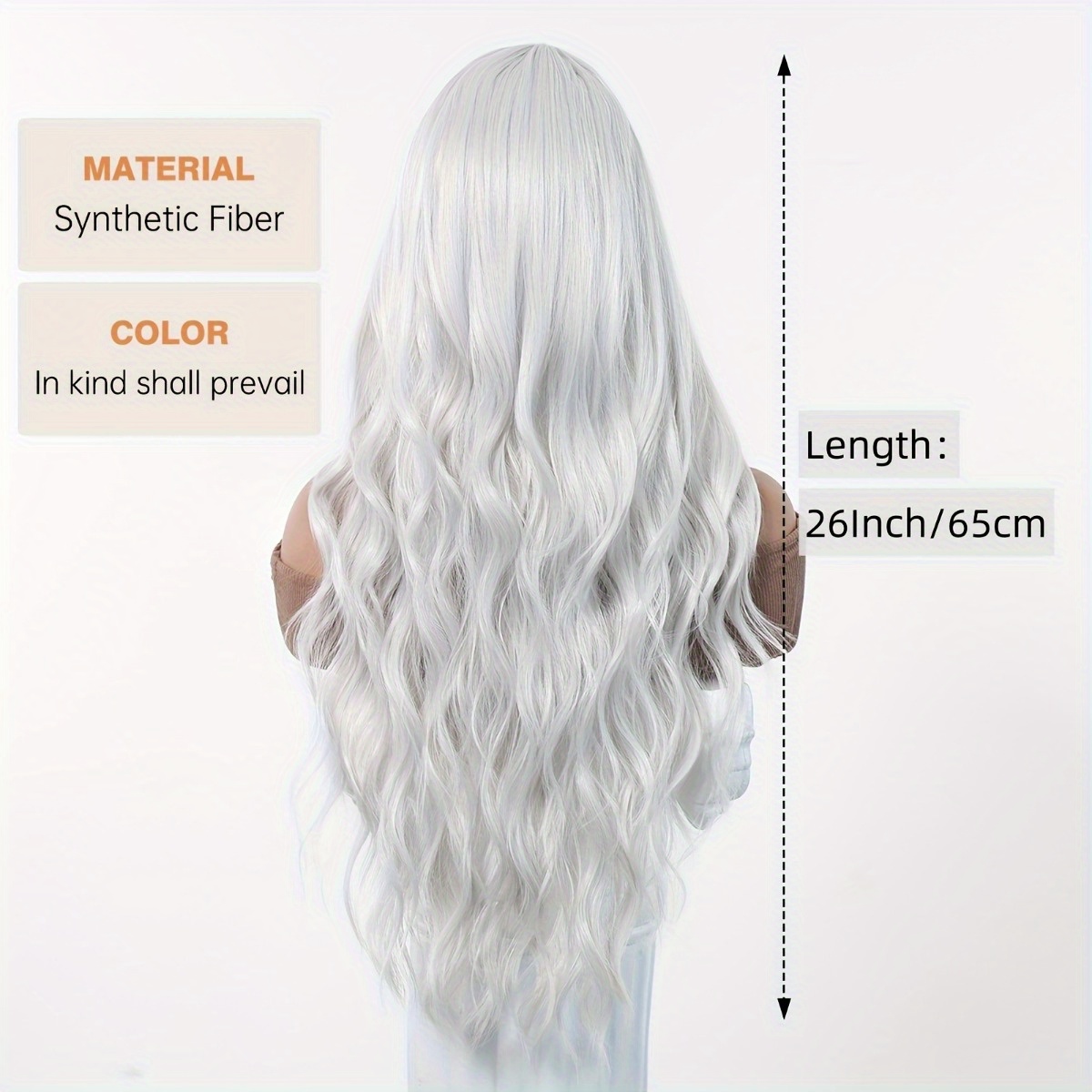 Wig Serat Sintetis Merek Anxin - Hair Care Long Hair ulasan dan harga