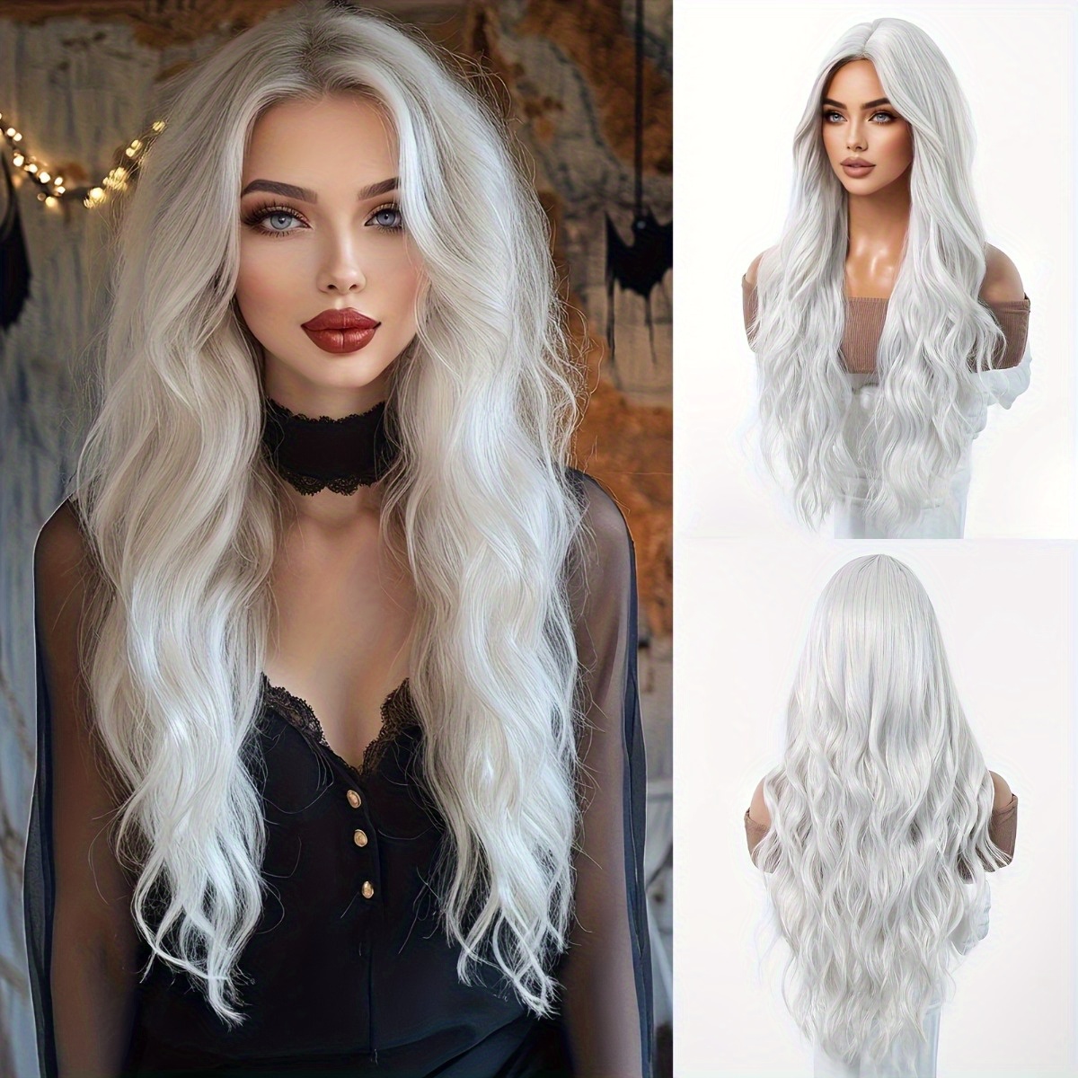 Wig Serat Sintetis Merek Anxin - Hair Care Long Hair ulasan dan harga