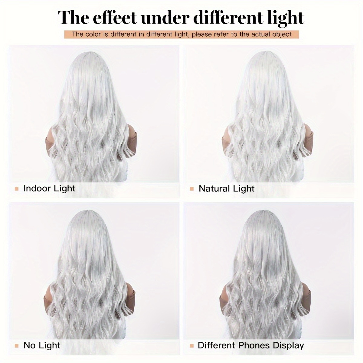 Wig Serat Sintetis Merek Anxin - Hair Care Long Hair ulasan dan harga