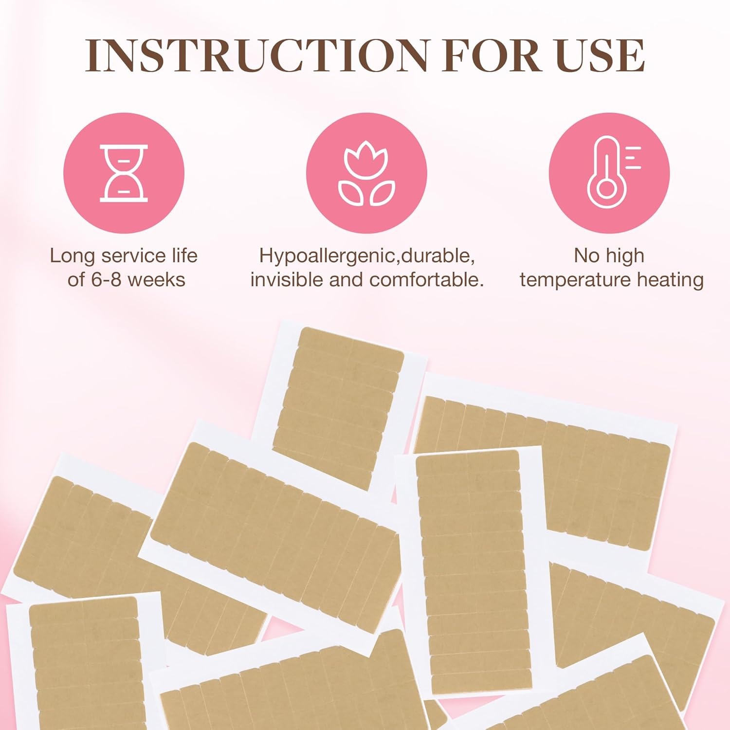 72 Tab (6 Lembar) Pita Ekstens - Hair Extension Tape In ulasan dan harga