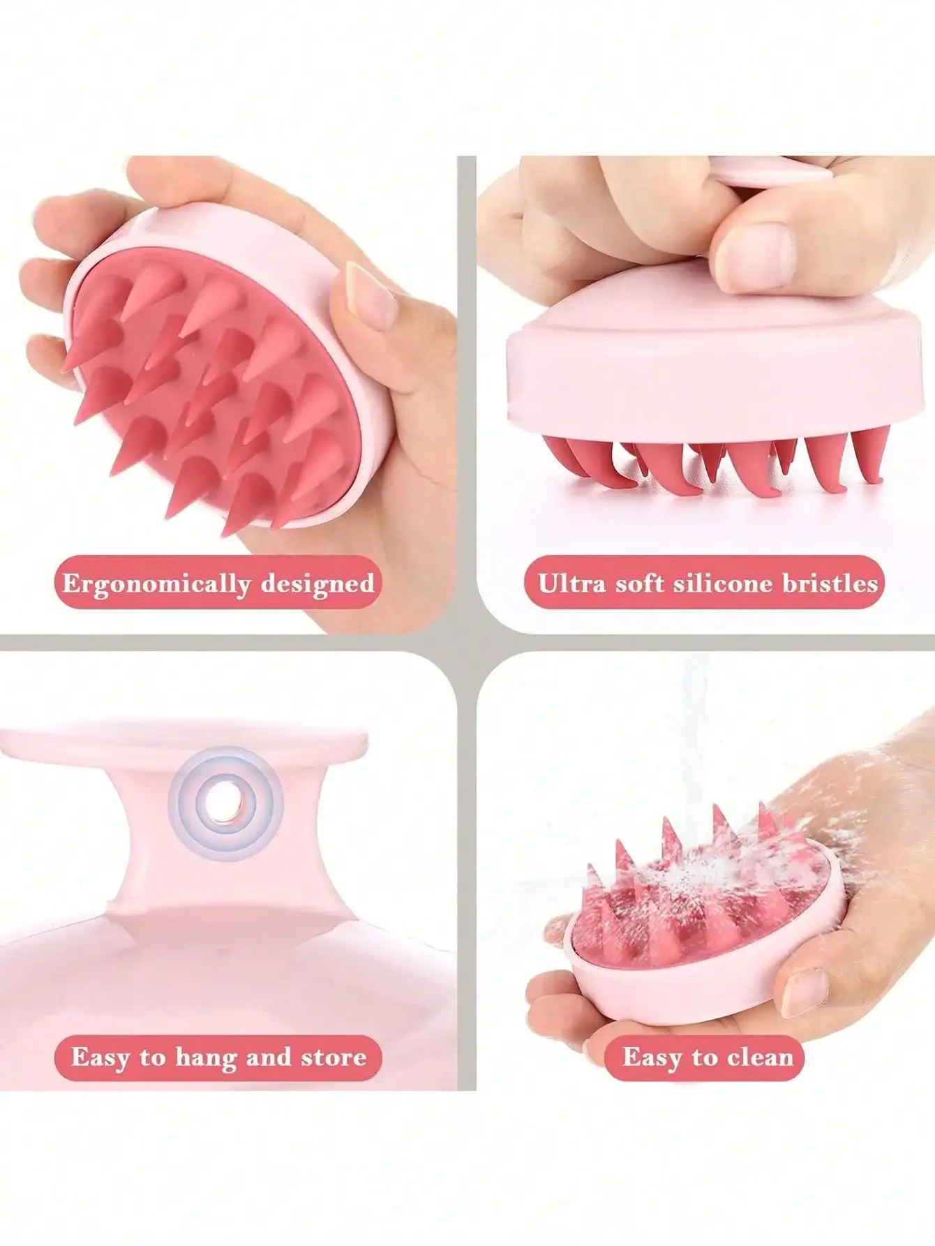 1 Buah Sikat Sampo Pijat Kulit - Hair Care For Curly Dry Hair ulasan dan harga