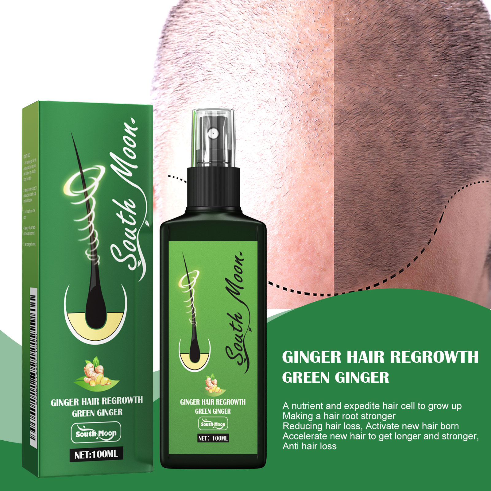 Semprotan Perawatan Rambut Jah - Hair Care Herbal Products ulasan dan harga