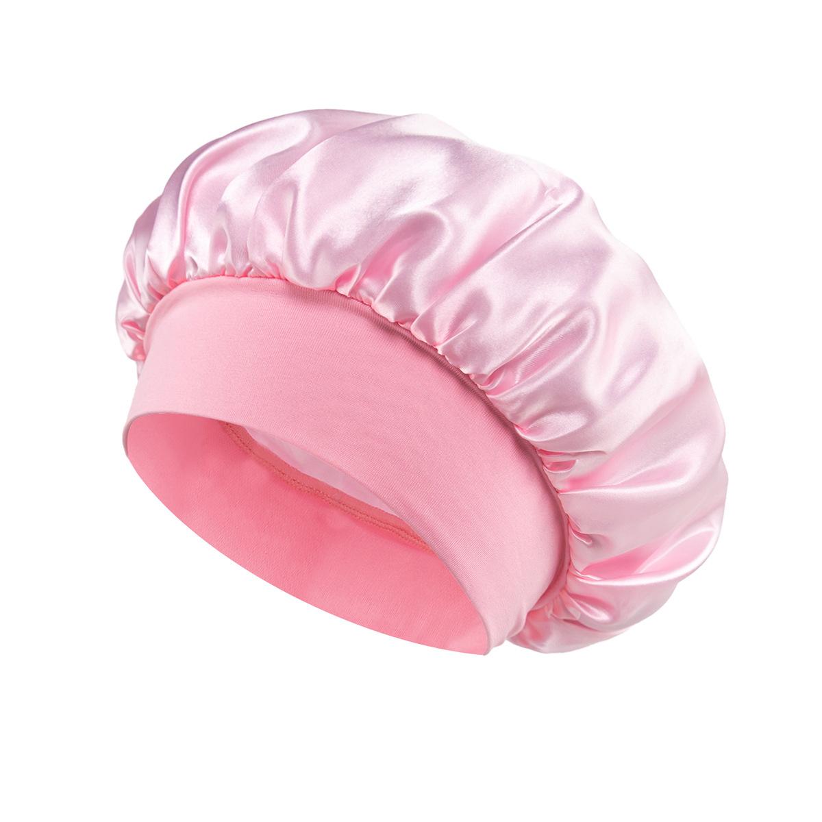 Topi Tidur Wanita Satin Polos  - Hair Care Logo ulasan dan harga