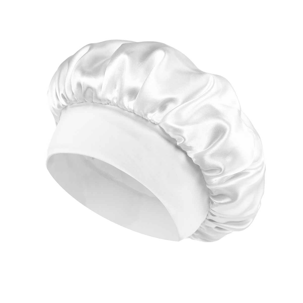 Topi Tidur Wanita Satin Polos  - Hair Care Logo ulasan dan harga