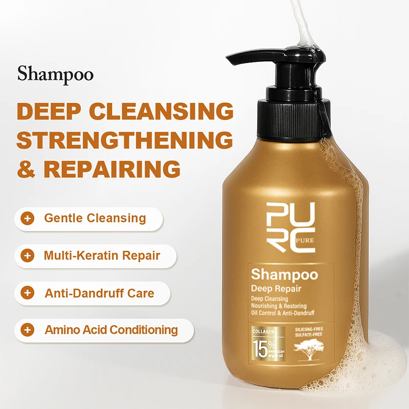 PURC Maroko Minyak Argan Sampo - Hair Care Keratin Treatment ulasan dan harga