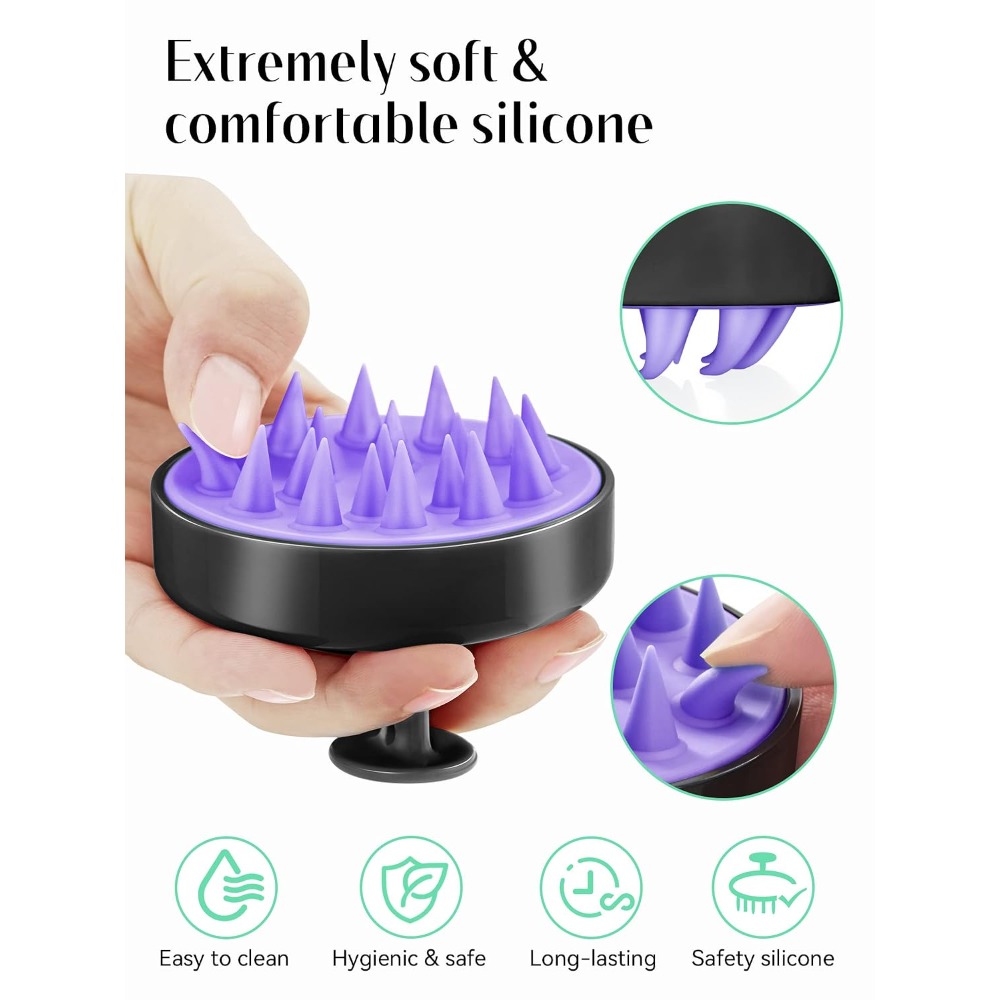 Sikat Sampo Penggosok Kulit Ke - Hair Care For Curly Dry Hair ulasan dan harga