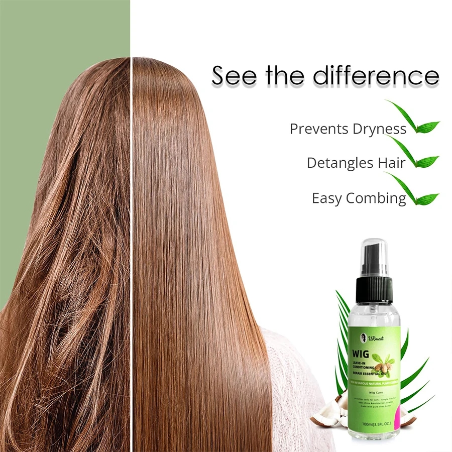 100ml Perawatan Wig Leave In C - Hair Care Spray ulasan dan harga