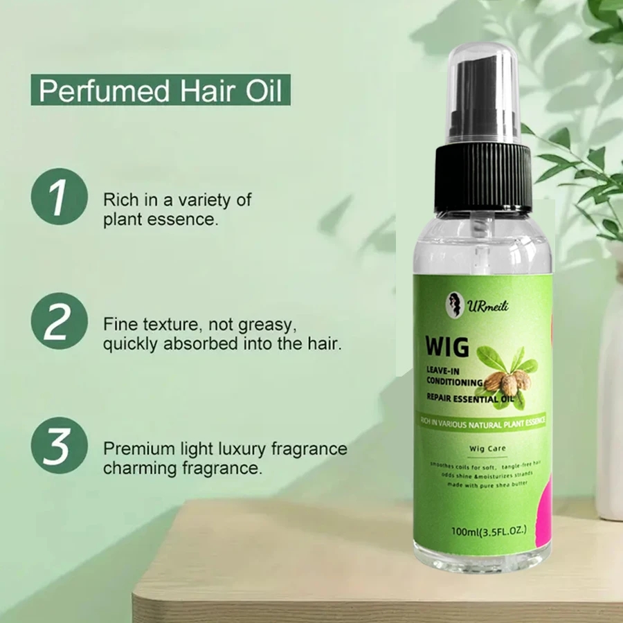100ml Perawatan Wig Leave In C - Hair Care Spray ulasan dan harga