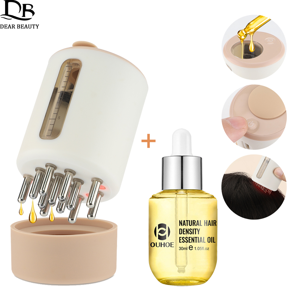 Sisir pijat kepala getaran ele - Hair Care Essential Oil ulasan dan harga