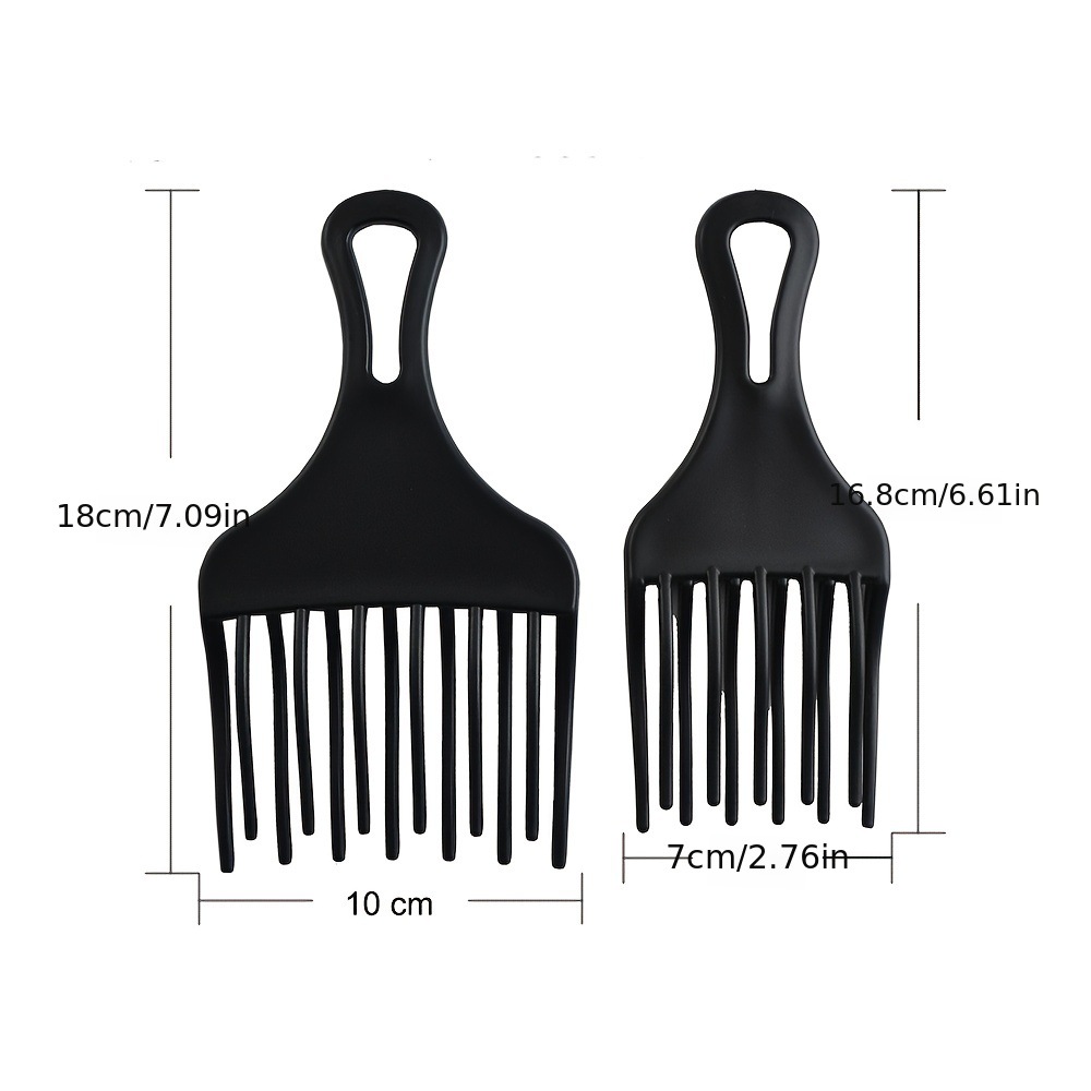 Sisir Gigi Lebar, Sisir Garpu, - Afro Pick Comb ulasan dan harga