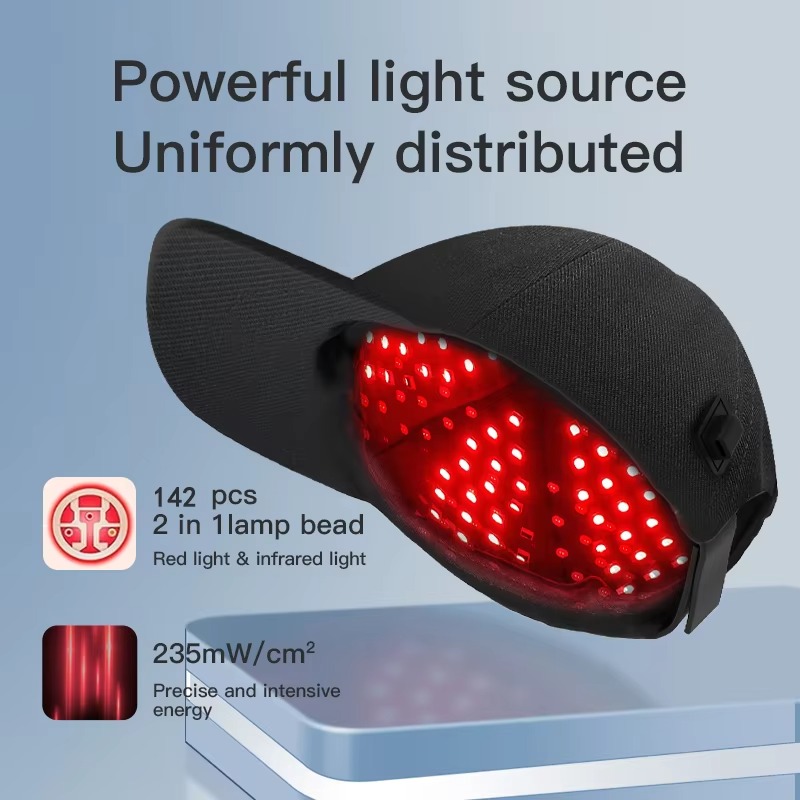 Topi Terapi Cahaya Merah LED u - Hair Care Nutrition ulasan dan harga