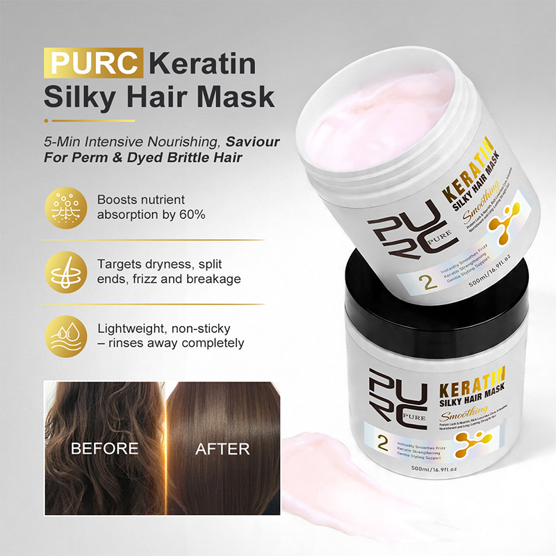 Perawatan Rambut PURC Keratin  - Hair Care Keratin Treatment ulasan dan harga
