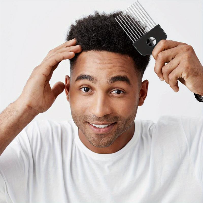 2 Buah Sisir Afro Logam untuk  - Afro Pick Comb ulasan dan harga
