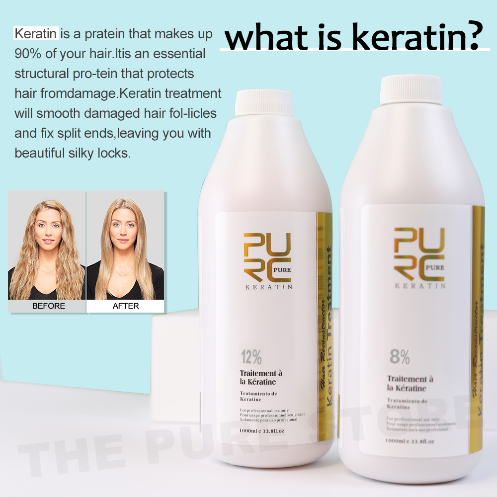 PURC perawatan penghalus Kerat - Hair Care Keratin Treatment ulasan dan harga