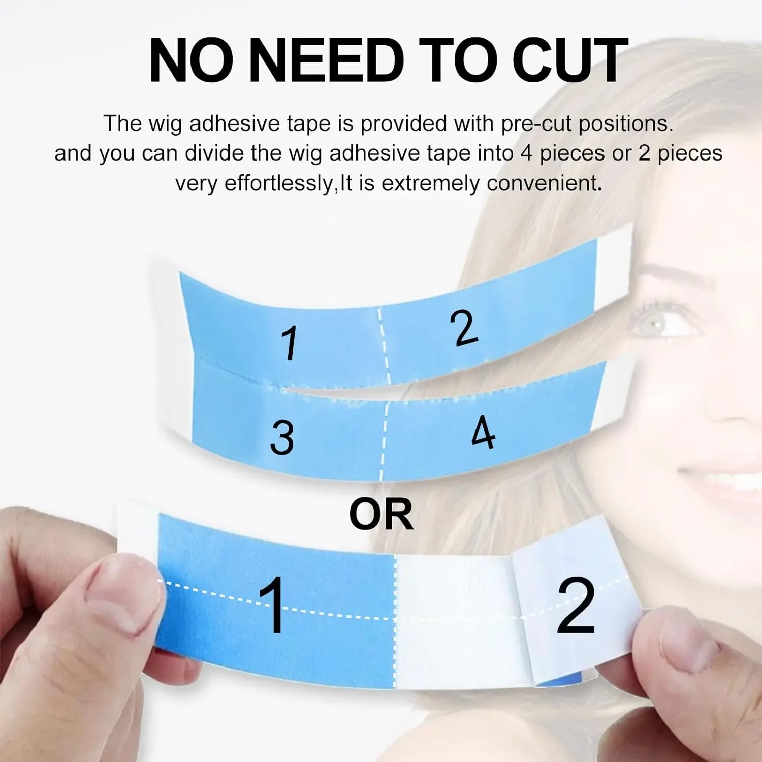 36Pcs/Lot Pita Perekat Rambut  - Hair Extension Tape In ulasan dan harga
