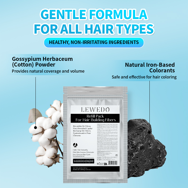 Bubuk Serat Rambut 100G Kanton - Hair Care Nutrition ulasan dan harga