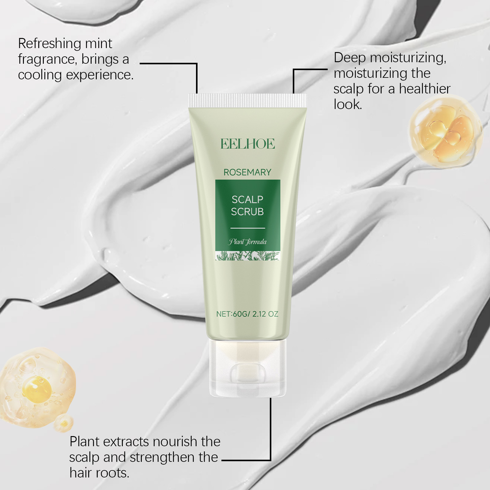 Eelhoe Rosemary Scalp Care Set - Hair Care Essential Oil ulasan dan harga