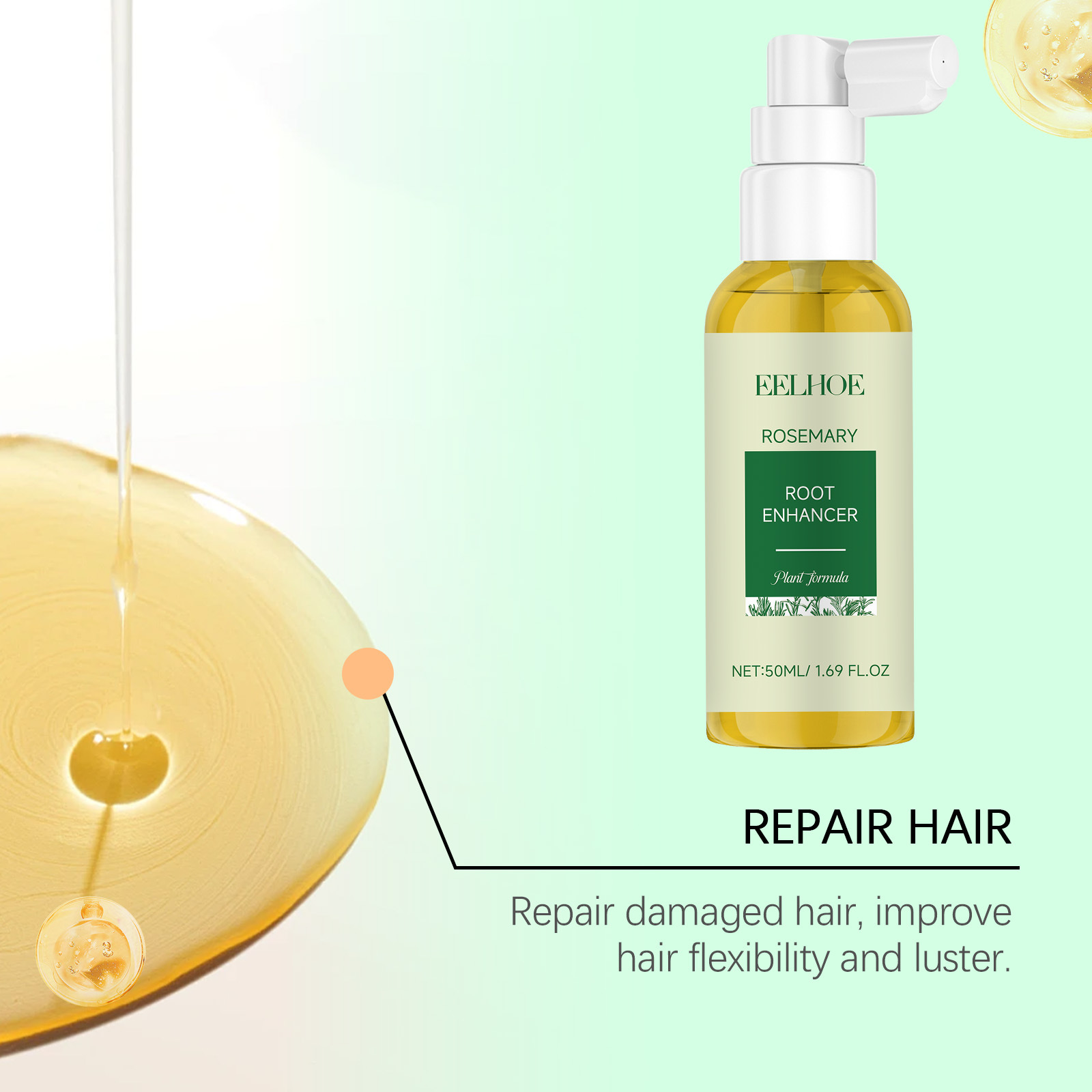 Eelhoe Rosemary Scalp Care Set - Hair Care Essential Oil ulasan dan harga