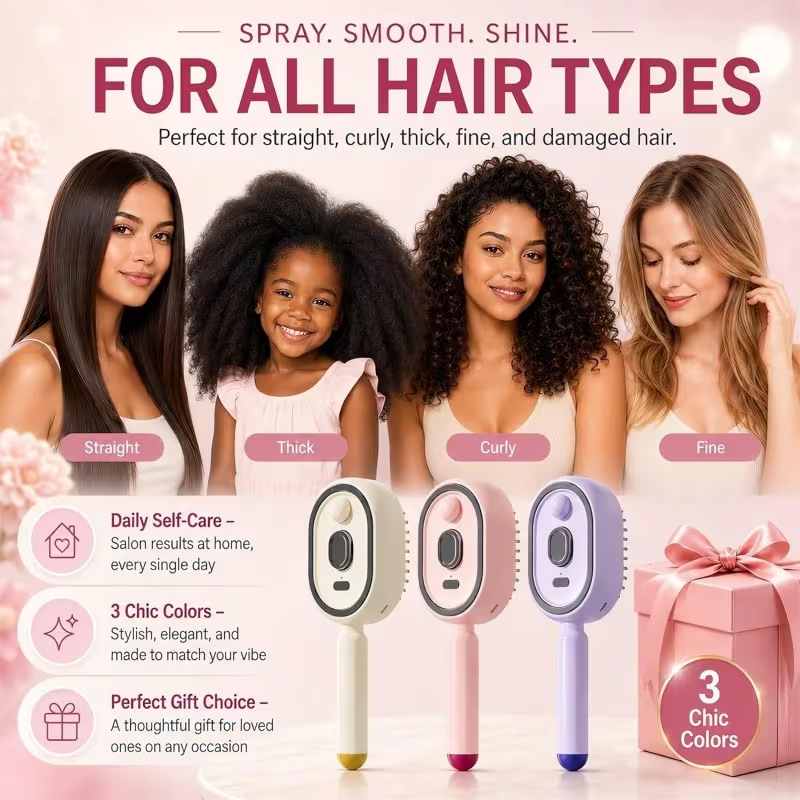Sisir Pijat Elektrik dengan Se - Hair Care Essential Oil ulasan dan harga