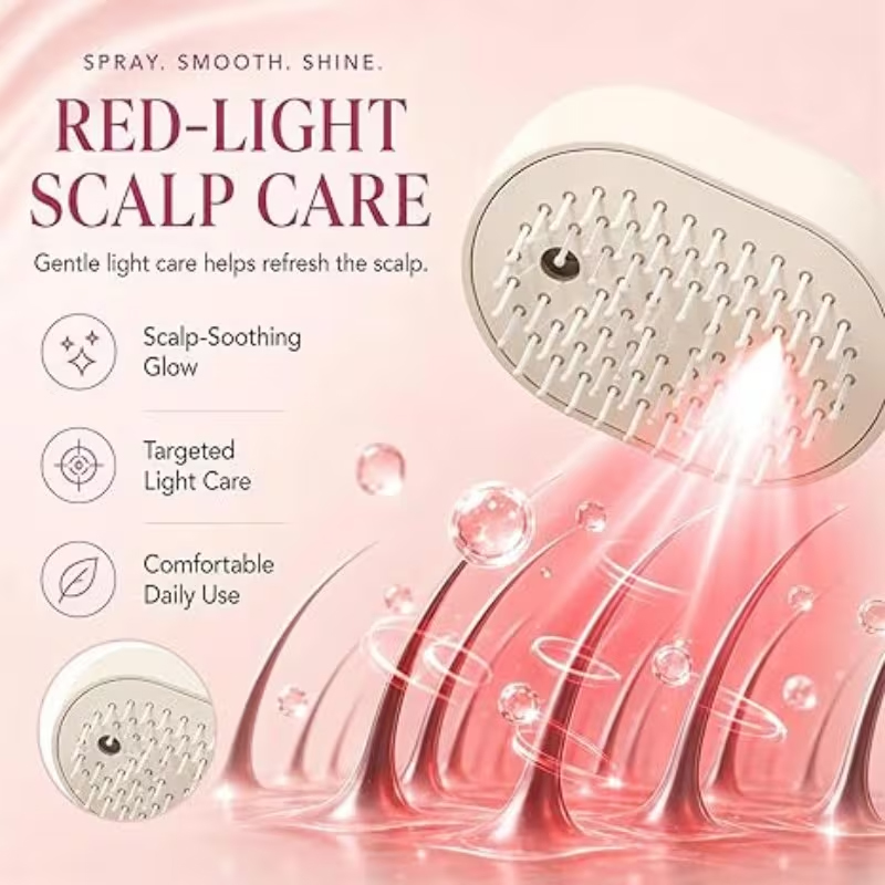Sisir Pijat Elektrik dengan Se - Hair Care Essential Oil ulasan dan harga
