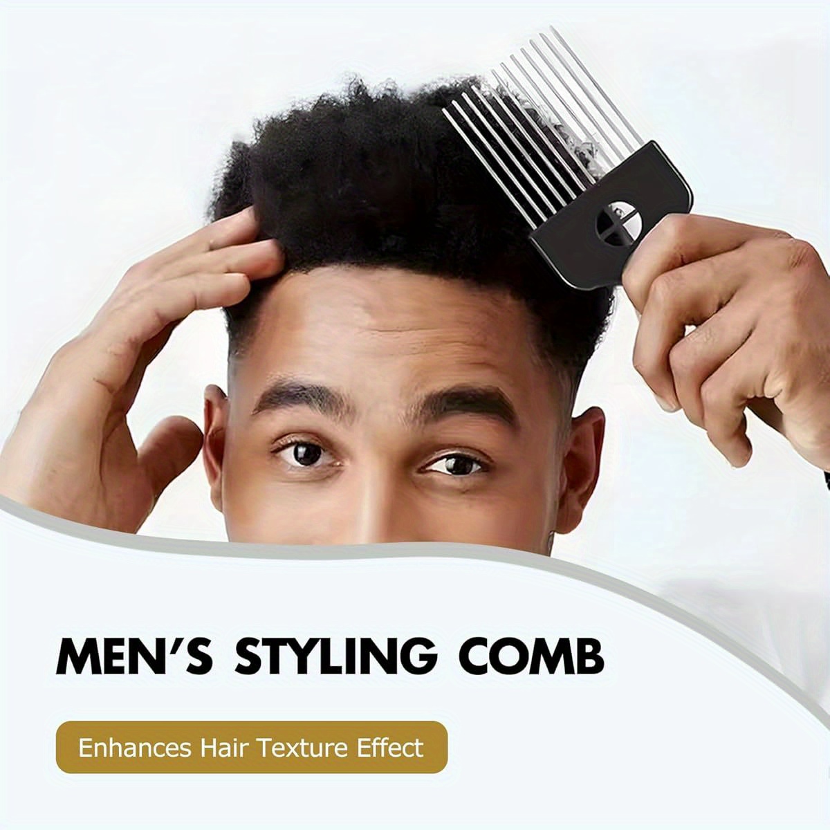 Set Pemetik Rambut Afro Baja T - Afro Pick Comb ulasan dan harga