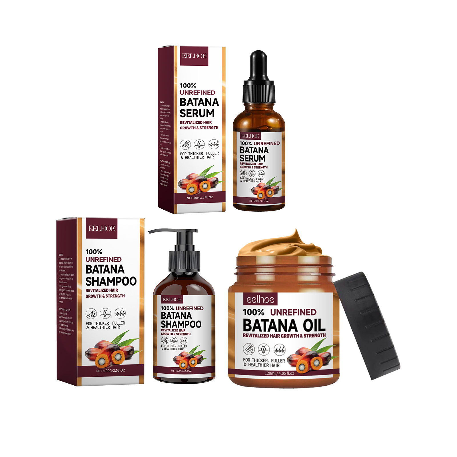 EELHOE minyak Batana alami, me - Hair Care Keratin Treatment ulasan dan harga