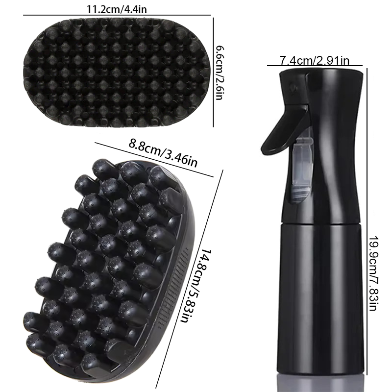 2pcs/set Spons Rambut Keriting - Afro Pick Comb ulasan dan harga