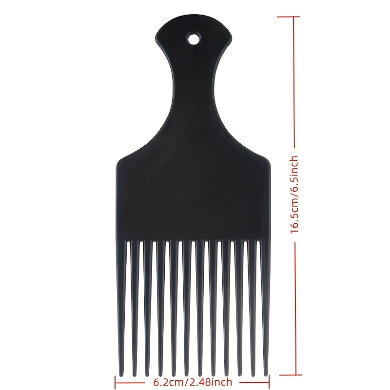2pcs/pak Sisir Rambut Afro Pro - Afro Pick Comb ulasan dan harga