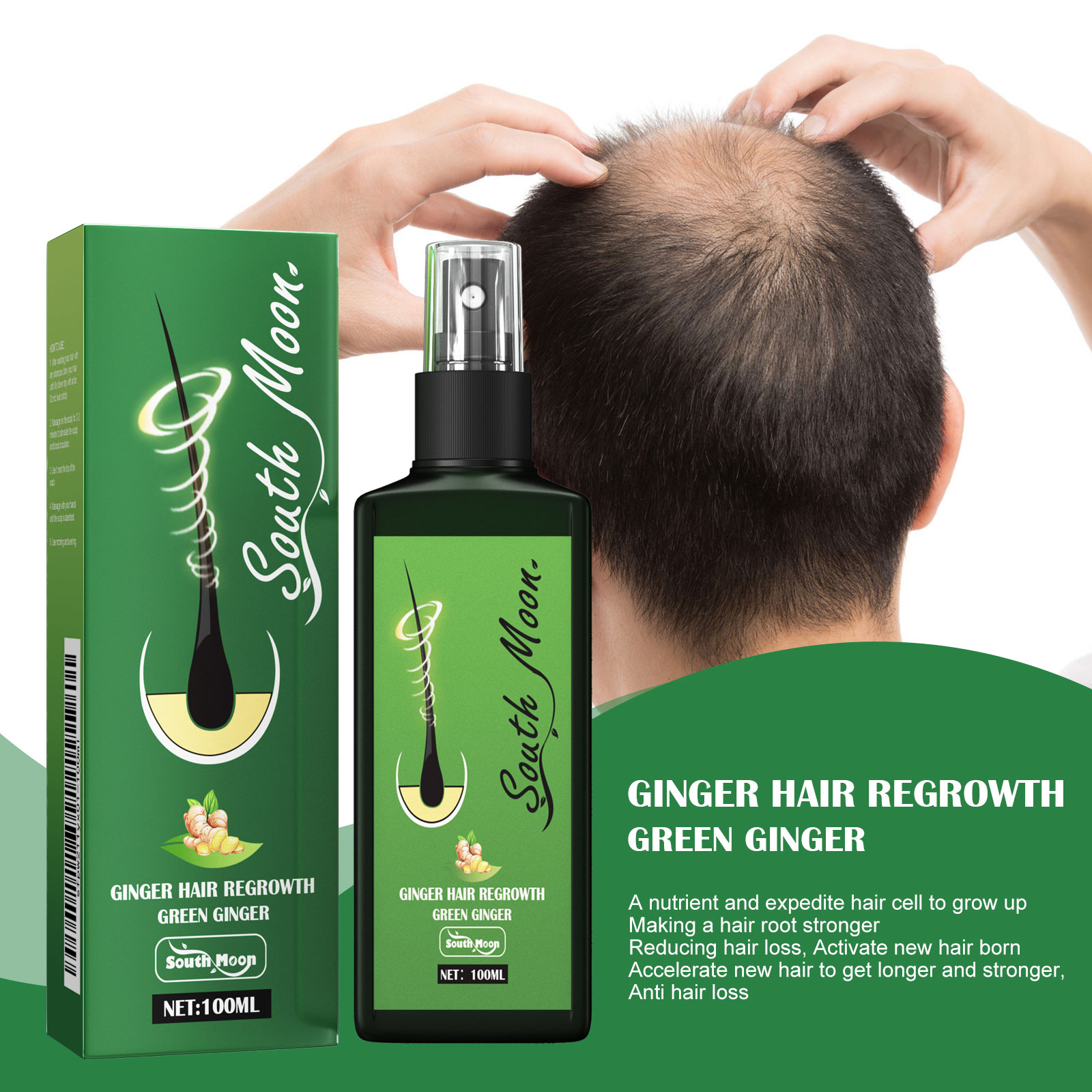 Semprotan Perawatan Rambut Jah - Hair Care Herbal Products ulasan dan harga