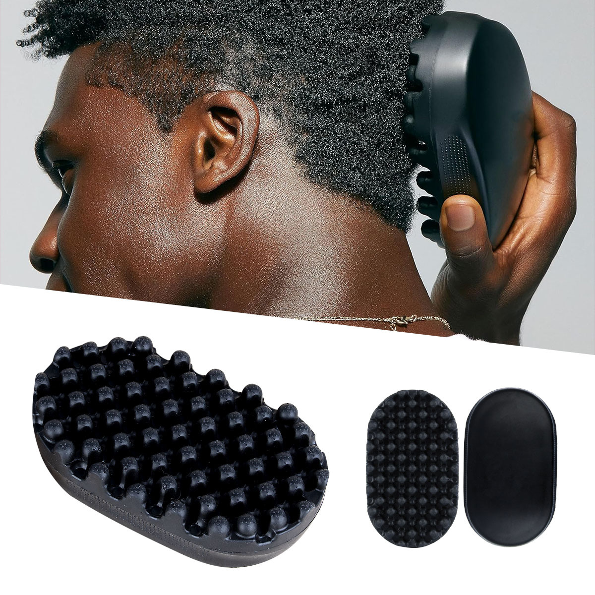 Sikat Spons Rambut Keriting Pr - Afro Pick Comb ulasan dan harga
