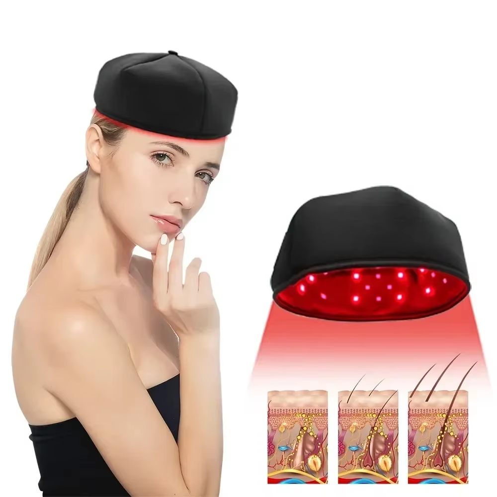 Topi Helm LED Merah Inframerah - Hair Care Nutrition ulasan dan harga