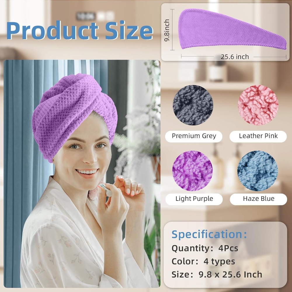 Handuk Mikrofiber untuk Rambut - Hair Care For Curly Dry Hair ulasan dan harga
