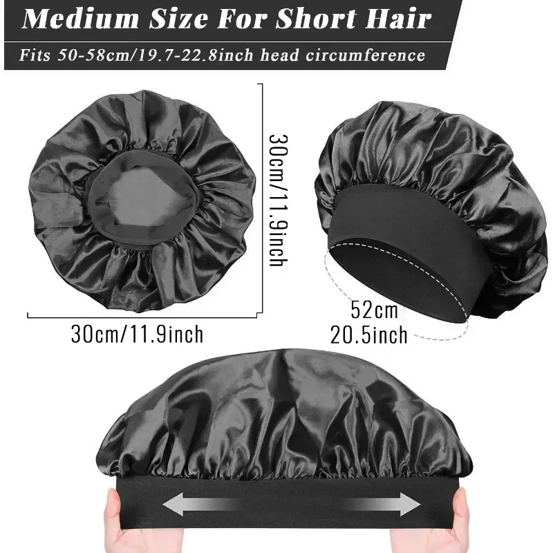 Bonnet Tidur Satin Besar Berla - Hair Care Long Hair ulasan dan harga