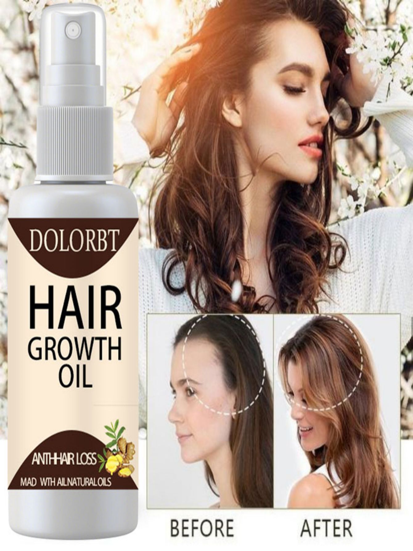 Semprotan Minyak Esensi Pertum - Hair Care Herbal Products ulasan dan harga